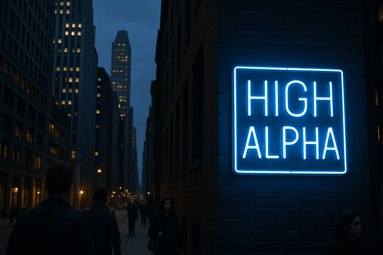 High Alpha Trading Image