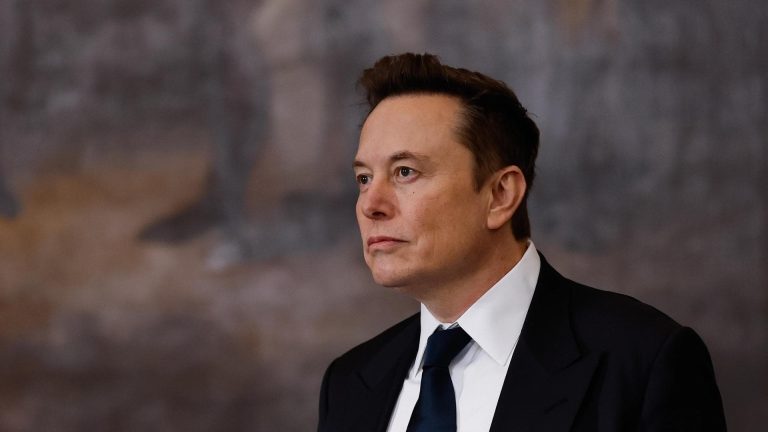 Tesla, SpaceX and X CEO Elon Musk arrives to the inauguration of U.S. President-elect Donald Trump in the Rotunda of the U.S. Capitol on January 20, 2025 in Washington, DC. (Chip Somodevilla/Getty Images)