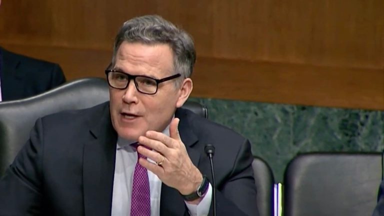 U.S. Senator Dave McCormick, a Pennsylvania Republican and former Bridgewater CEO