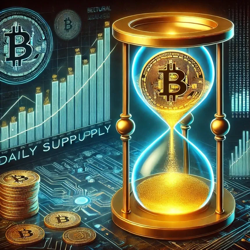 New Analysis Shows Bitcoin’s Daily Supply May Fall Below Theoretical Levels