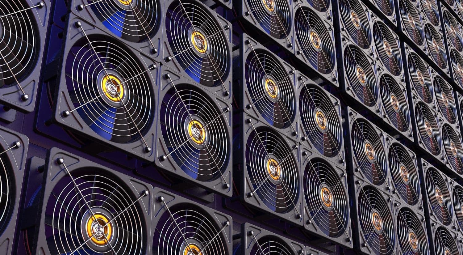 Crypto mining machines (lmstockwork/Shutterstock)