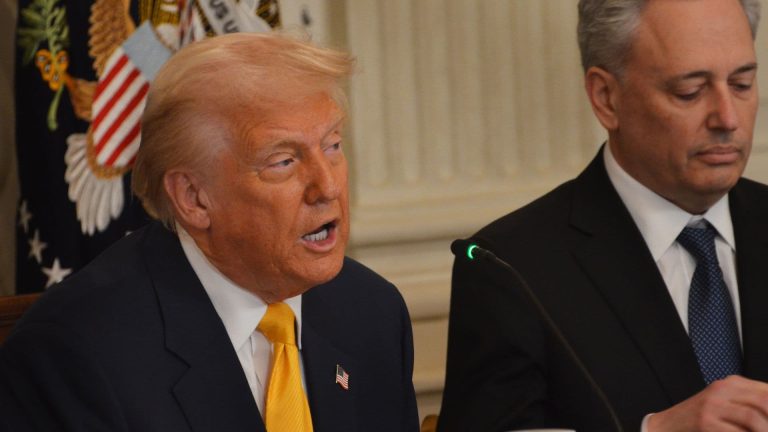 President Donald Trump (Jesse Hamilton/CoinDesk)