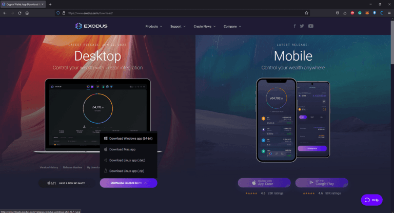 Exodus wallet (Exodus Wallet)