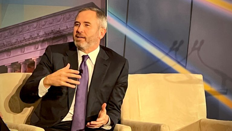 Brad Garlinghouse, the CEO of Ripple Labs (Jesse Hamilton/CoinDesk)