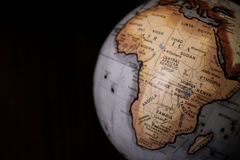 Globe showing Africa (James Wiseman/Unsplash)