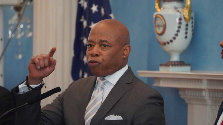 NYC Mayor Eric Adams