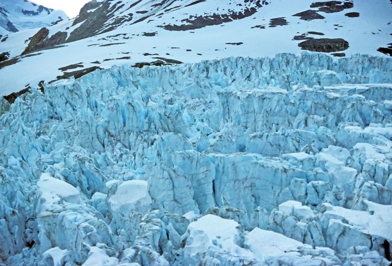 Muir Glacier in Alaska