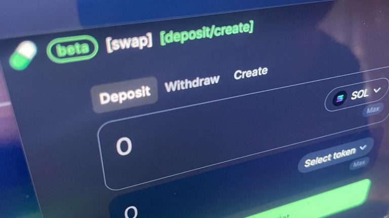 Pump.fun's swap tool (Danny Nelson/CoinDesk)