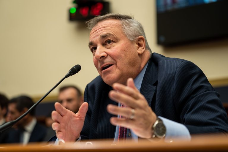 FTX CEO John J. Ray III, who replaced former CEO and convicted fraudster Sam Bankman-Fried in 2022 (Getty Images/Kent Nishimura)