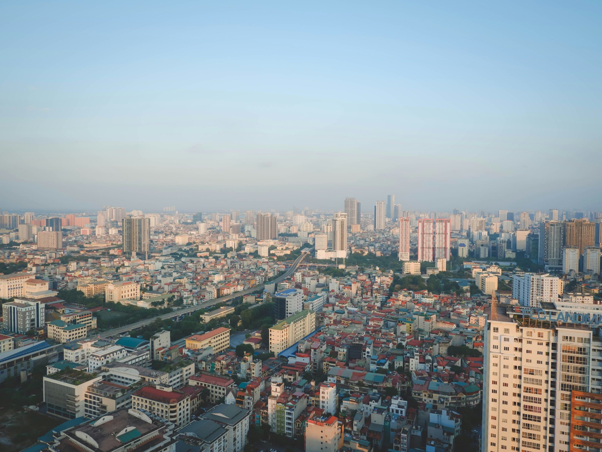 View of Hanoi, Vietnam's capital, from high up. ( Unsplash / Jane Dang)