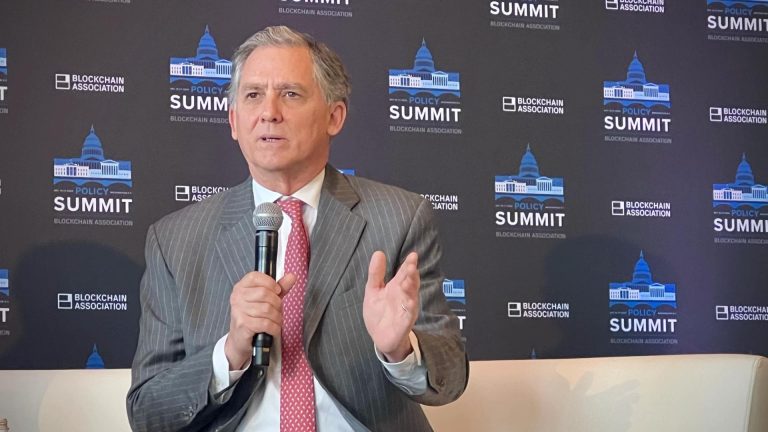French HIll, chairman of the House Financial Services Committee (Jesse Hamilton/CoinDesk)