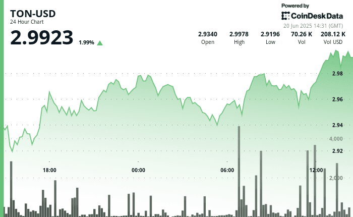 TON/USD (CoinDeskData)