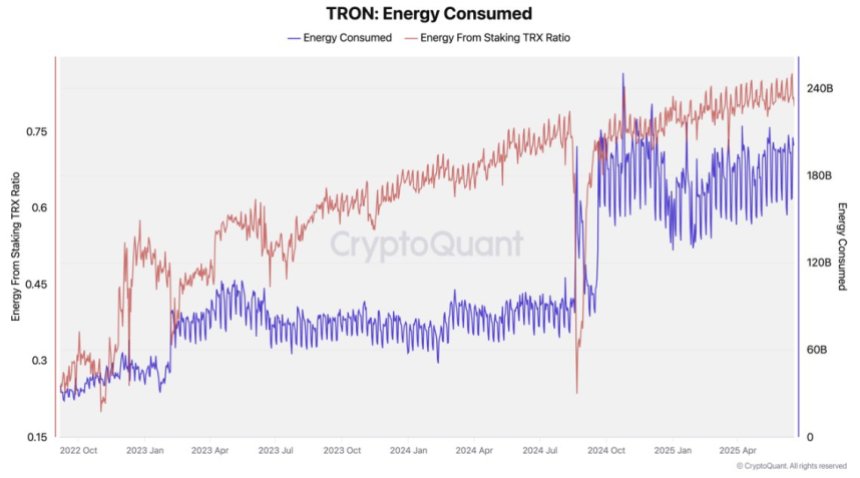btc_18beb9 Tron Energy Consumed | Source: CryptoQuant on X