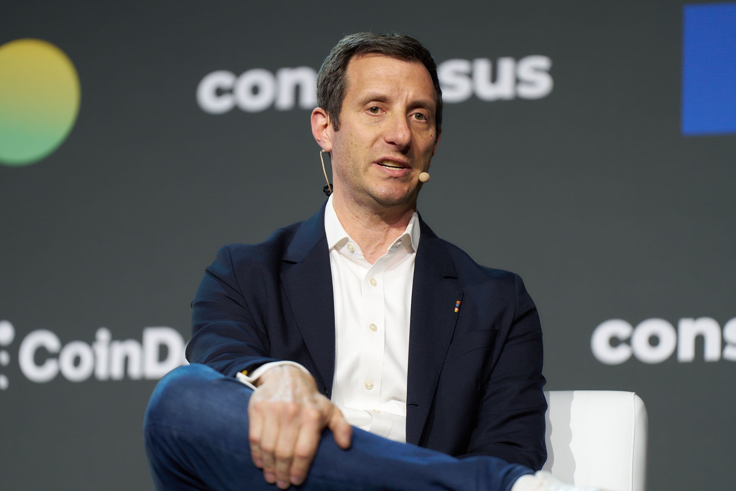 David LaValle, senior managing director and global head of ETFs at Grayscale Investments at Consensus 2025 in Toronto.